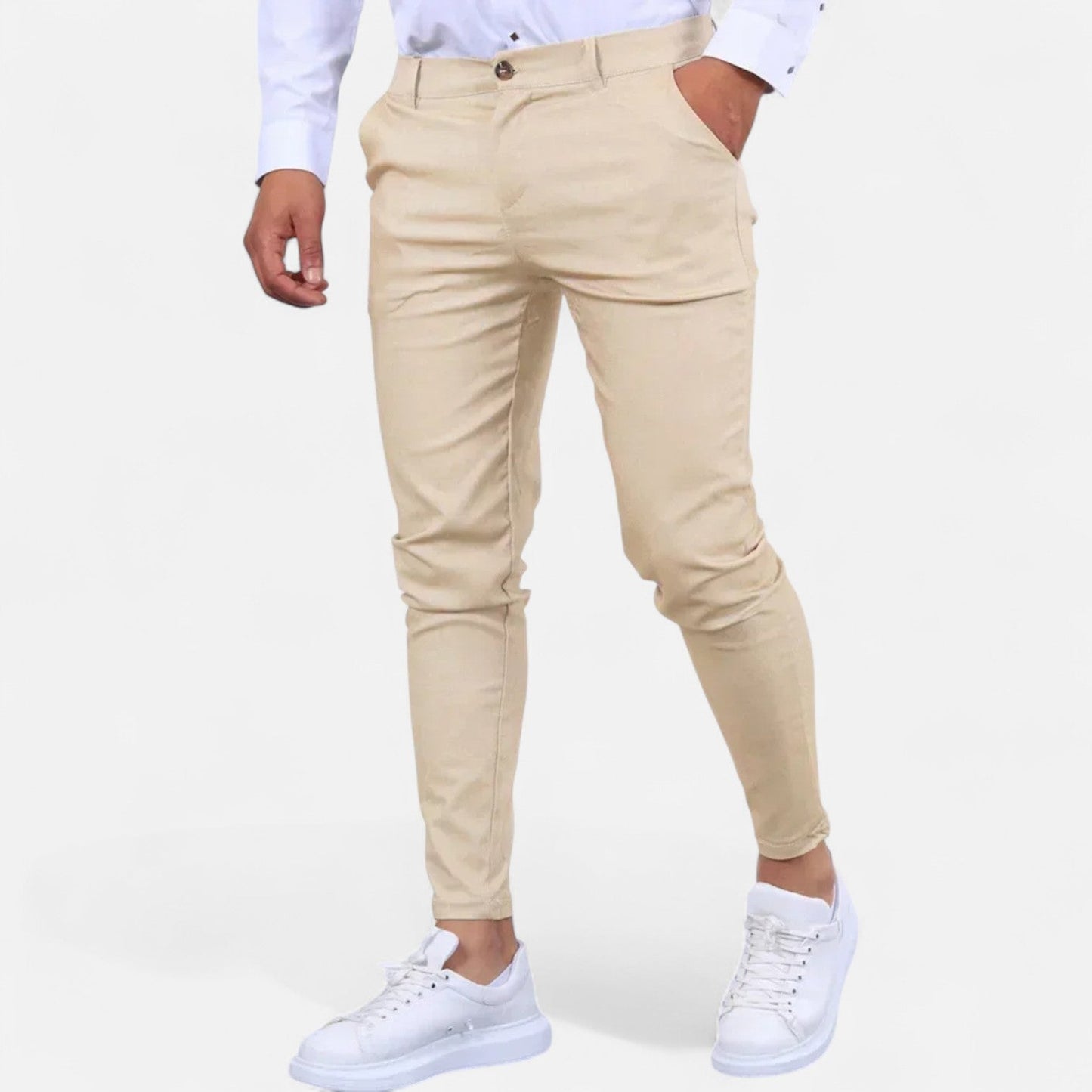 Auvier | Casual Trousers for Men – Relaxed Elegance, Controlled Comfort