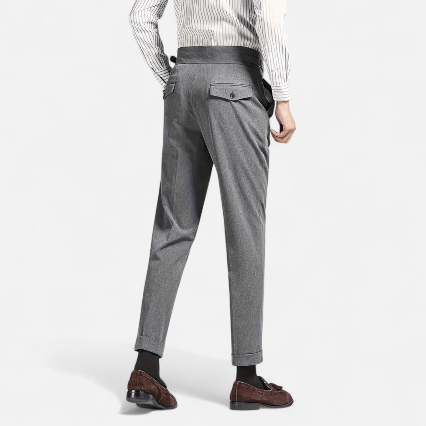 Auvier | Men’s Classic Naples Suit Bottoms