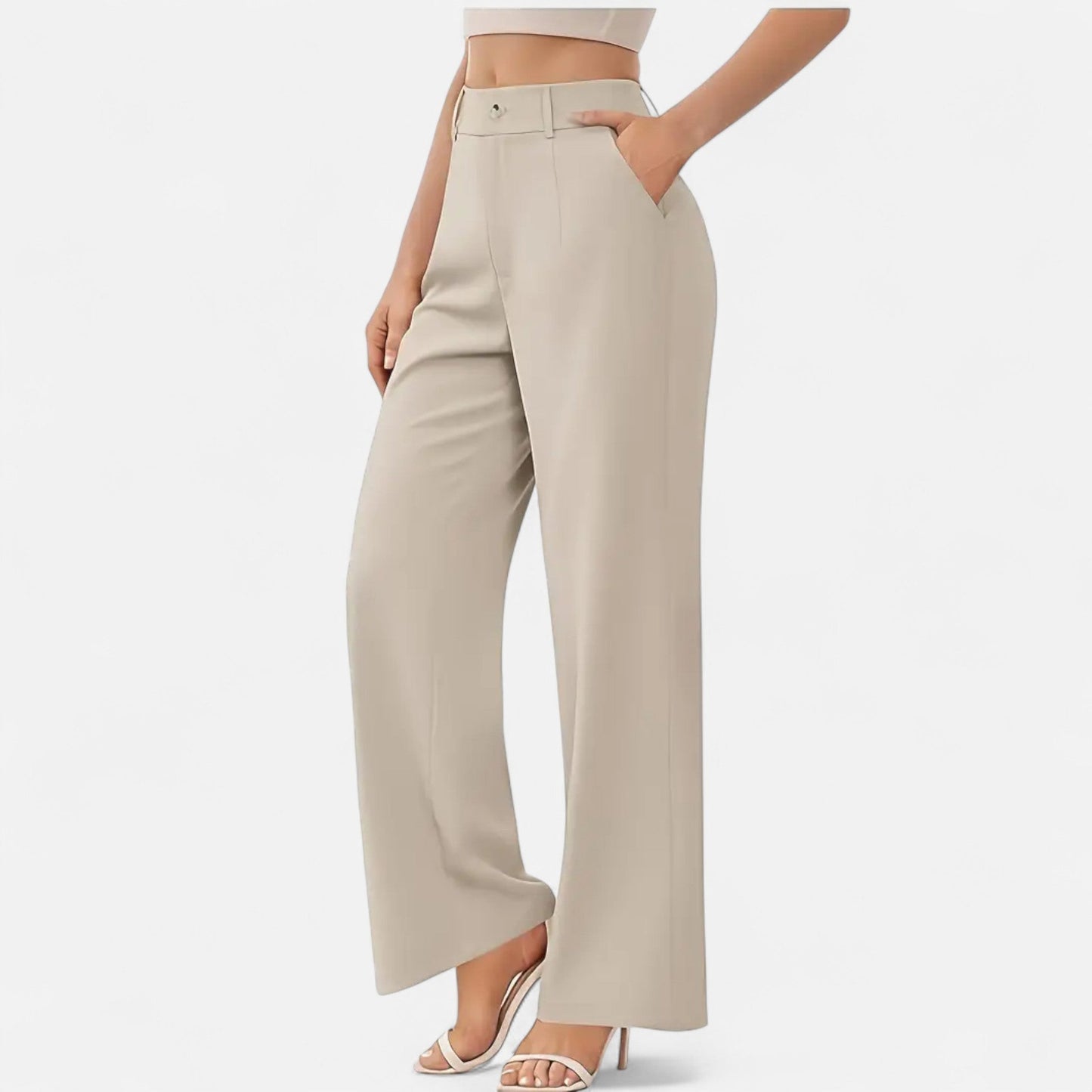 Auvier | Women’s Straight-Leg Tailored Trousers