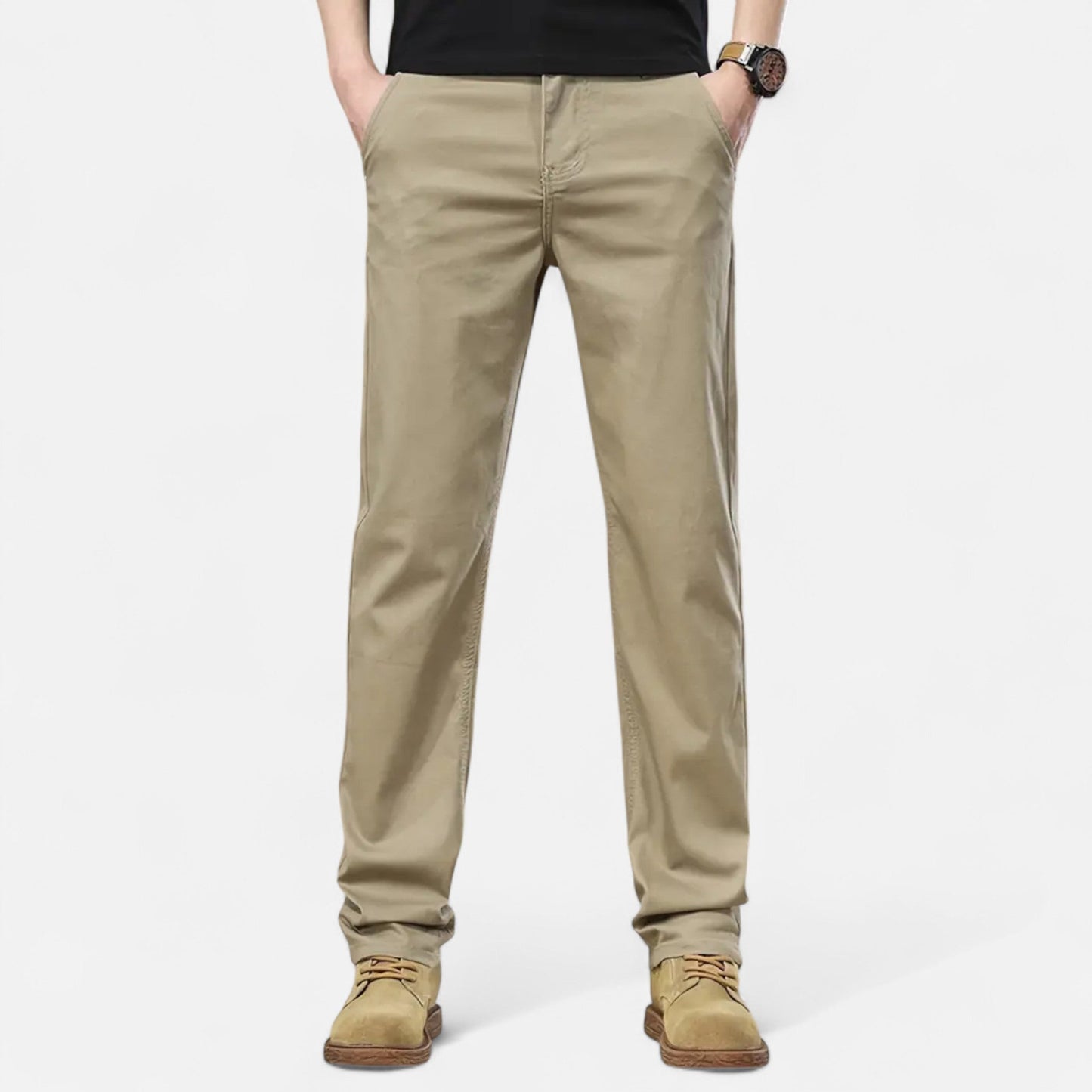 Auvier | Men’s Straight-Leg Casual Pants
