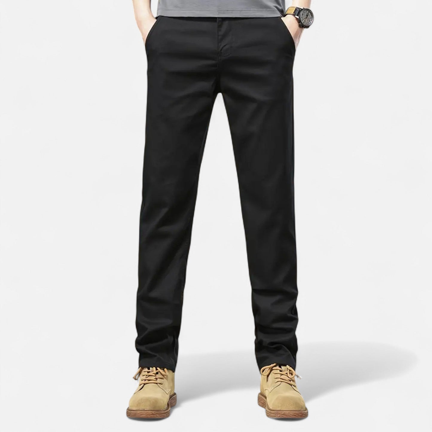 Auvier | Men’s Straight-Leg Casual Pants