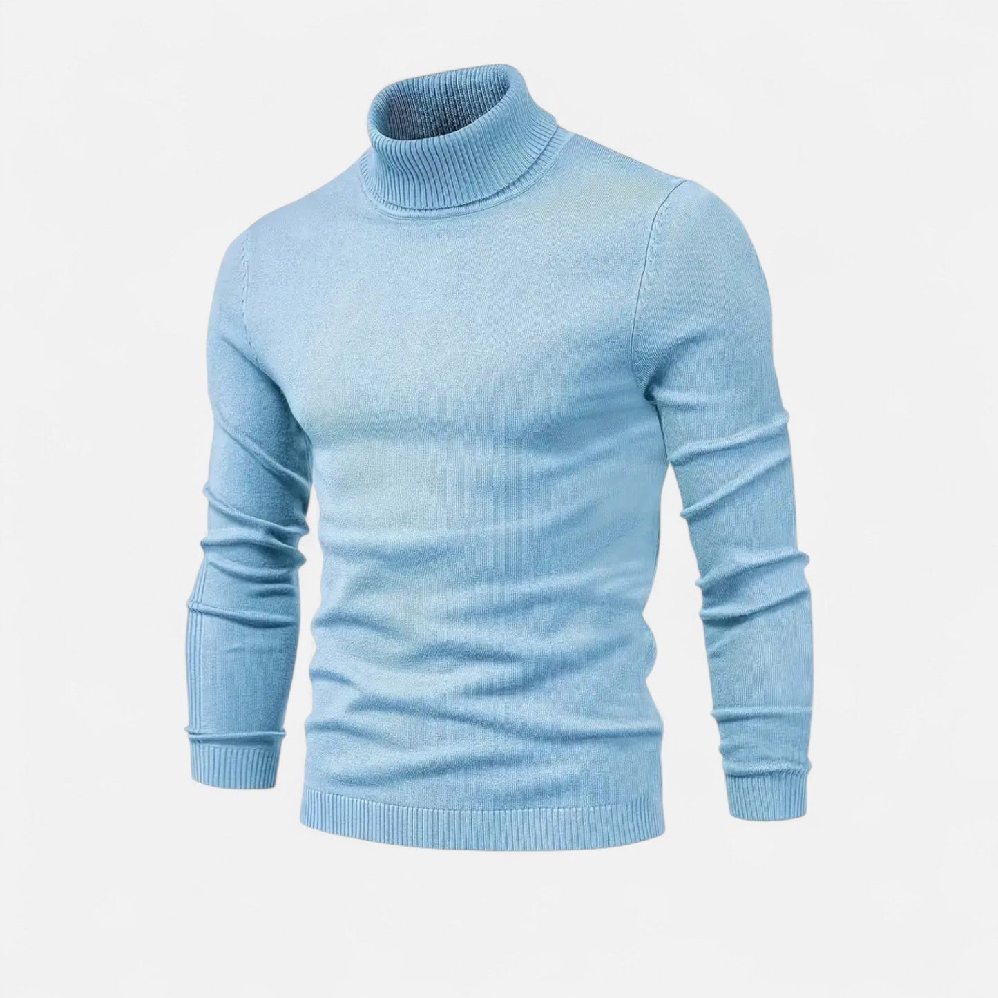 Auvier | Men’s Lapel-Neck Knitted Sweater