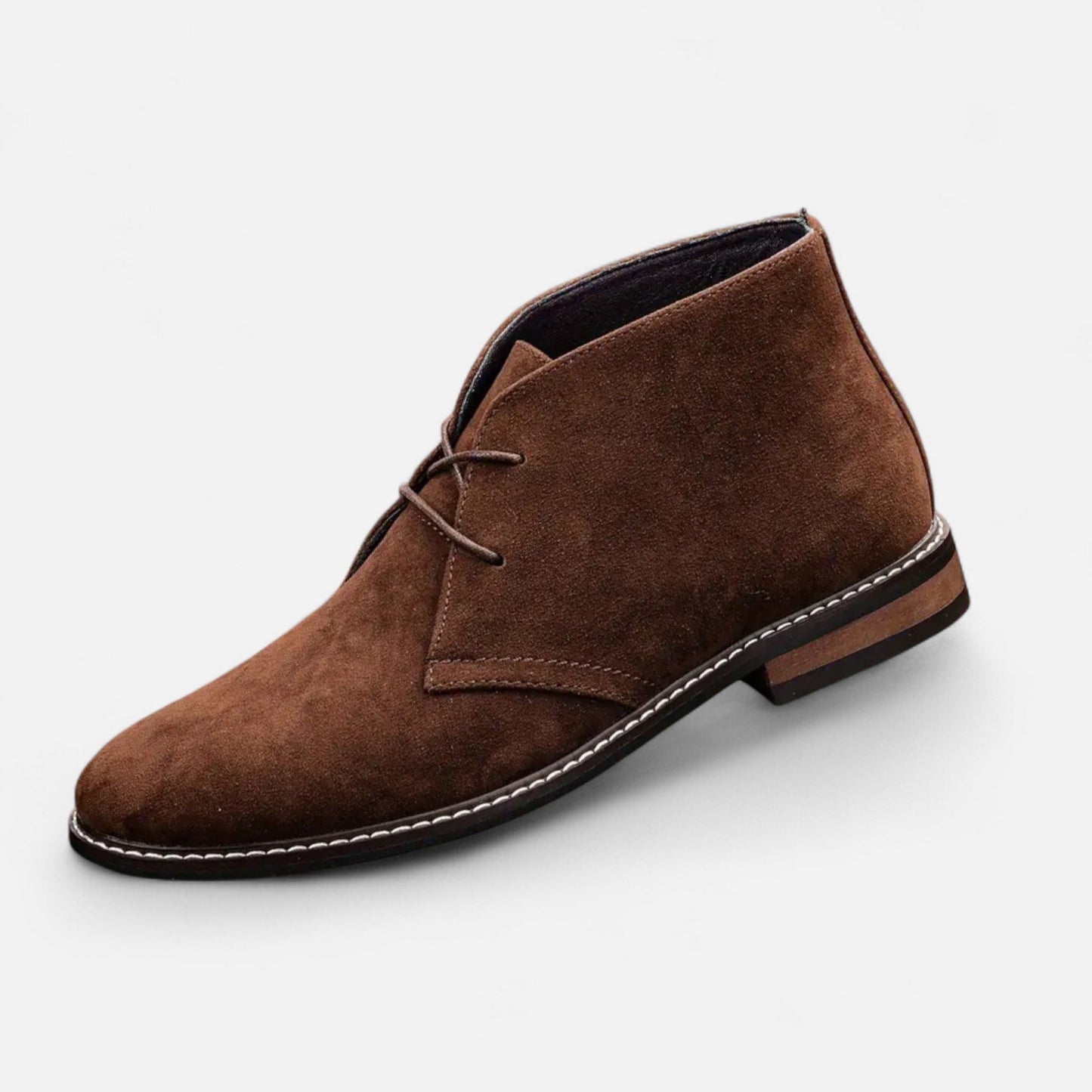 Auvier | Men’s Vintage Lace-Up Ankle Boots