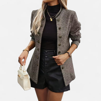 Auvier | Women’s Double-Breasted Blazer Jacket