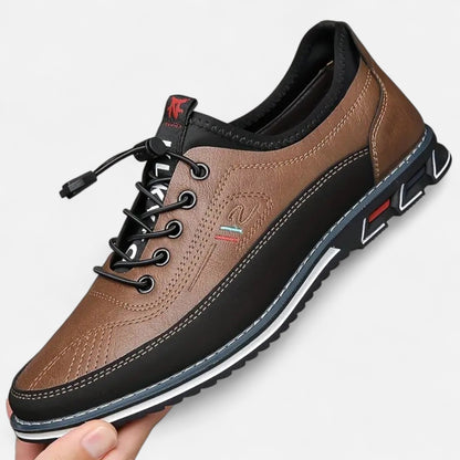 Auvier | Men’s Faux Slip-On Loafers