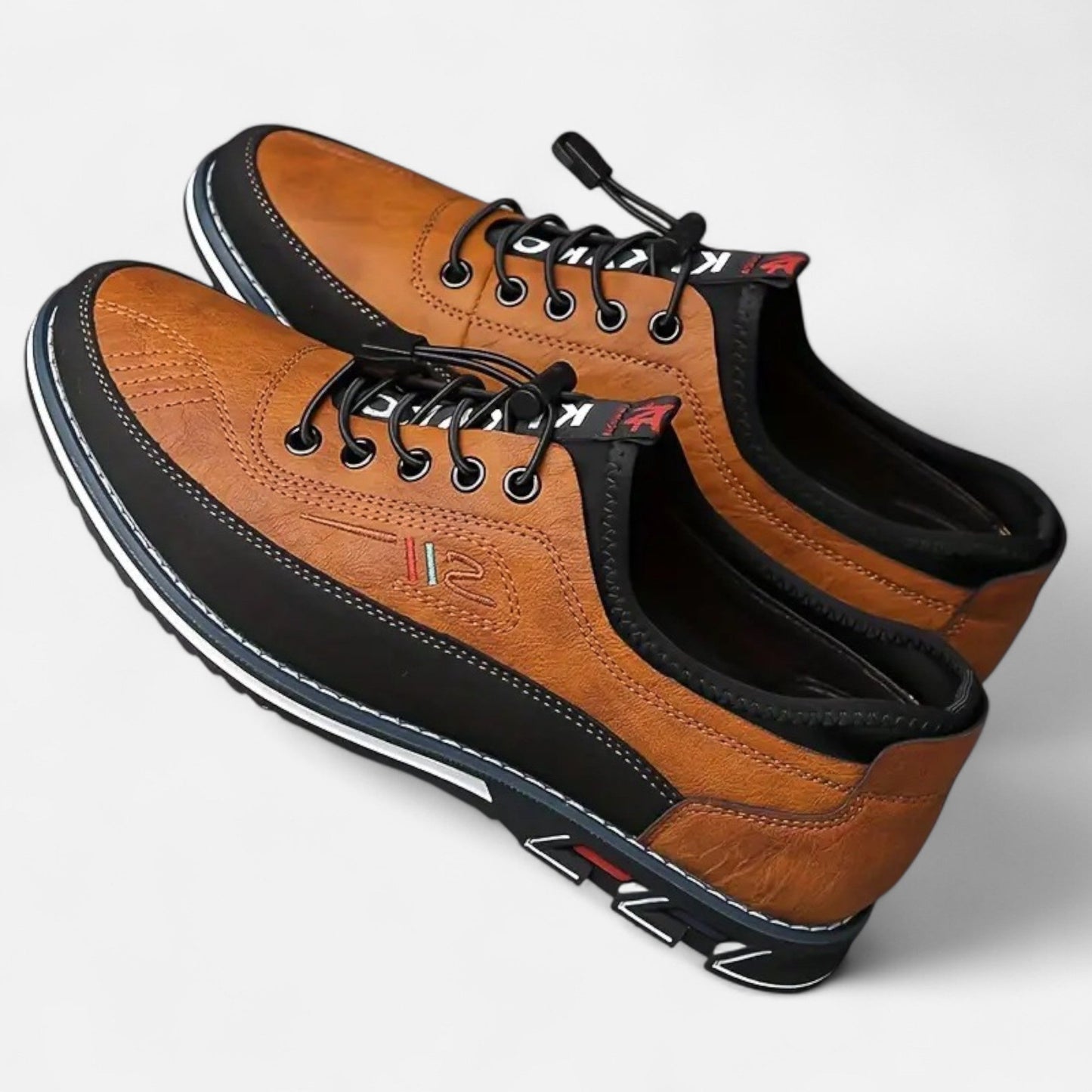 Auvier | Men’s Faux Slip-On Loafers
