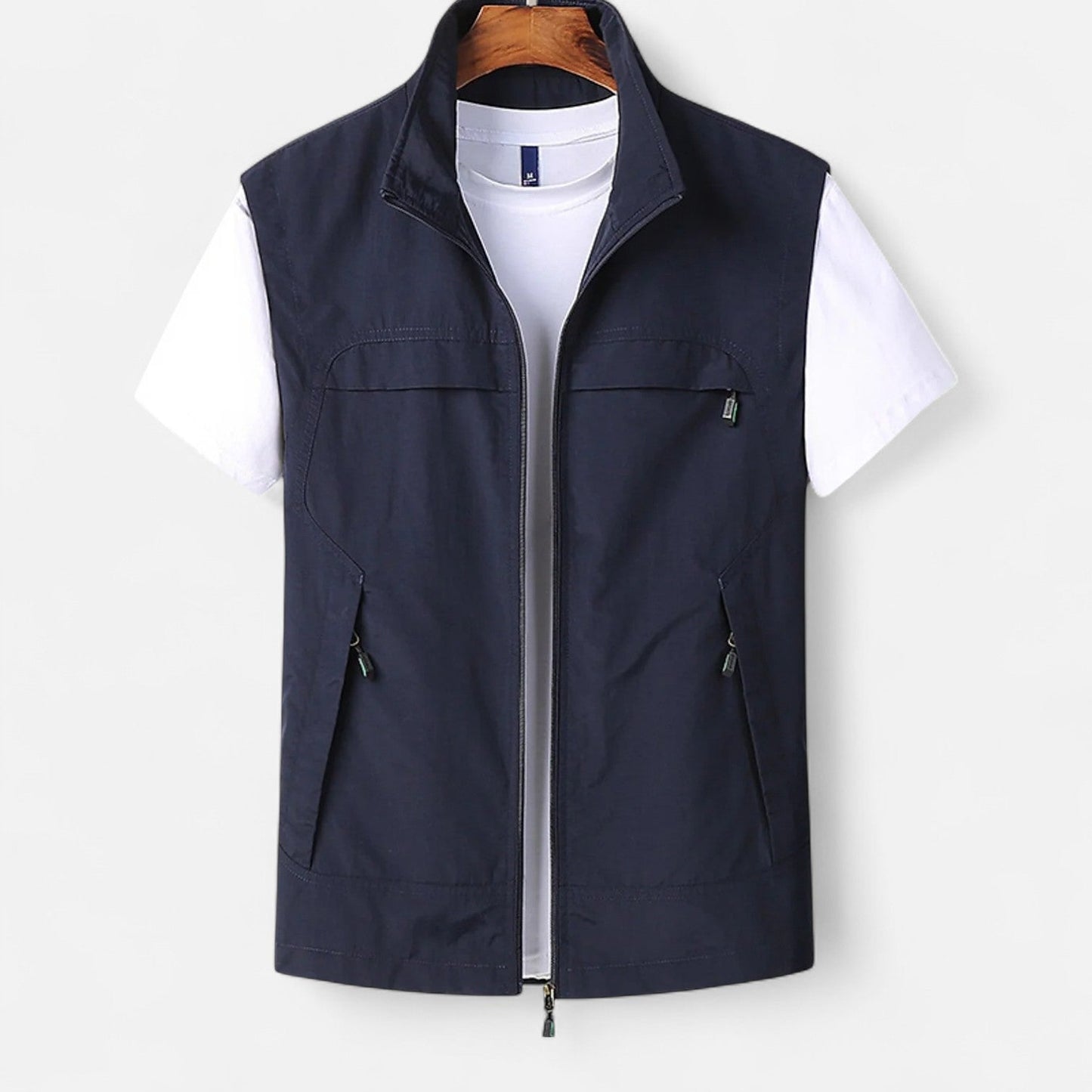 Auvier | Lightweight Short-Sleeve Vest for Men – Quick-Drying, Functional & Elegant Style