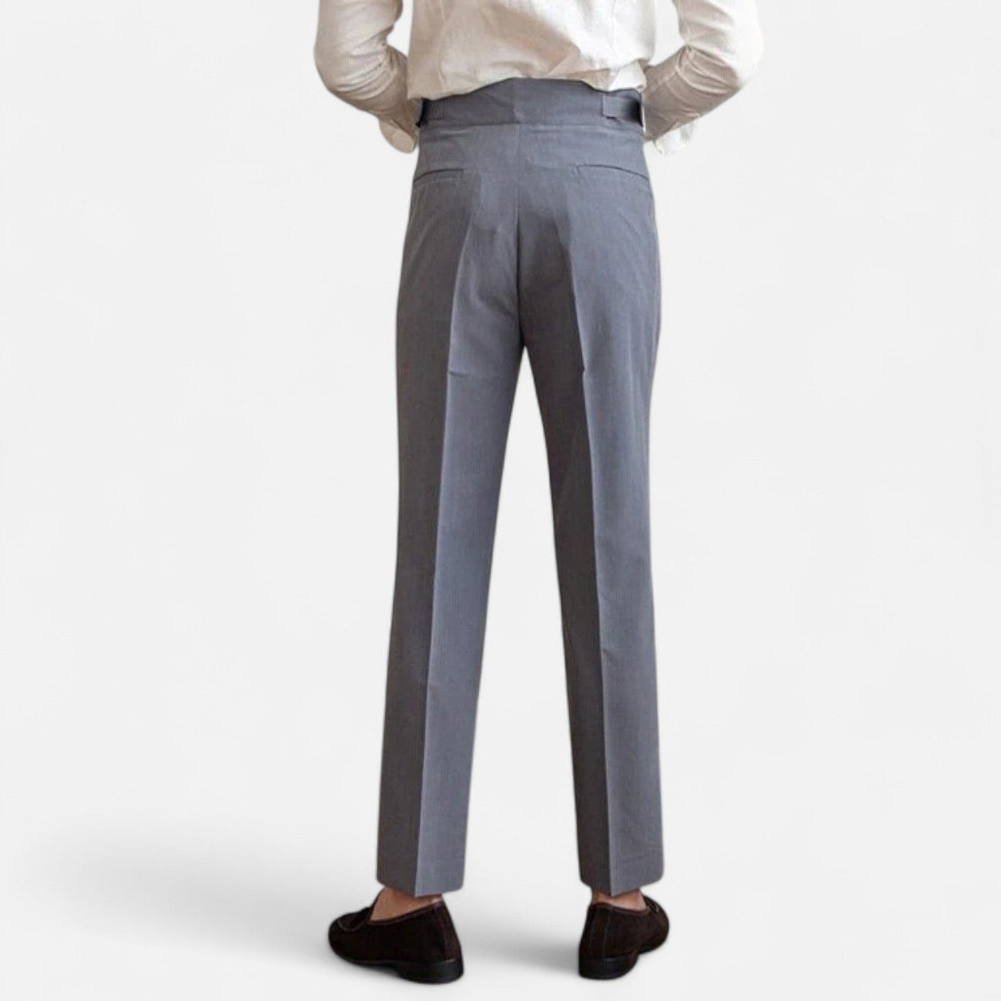 Auvier | Pantalon Homme Taille Haute – Structure Affirmée, Élégance Intemporelle