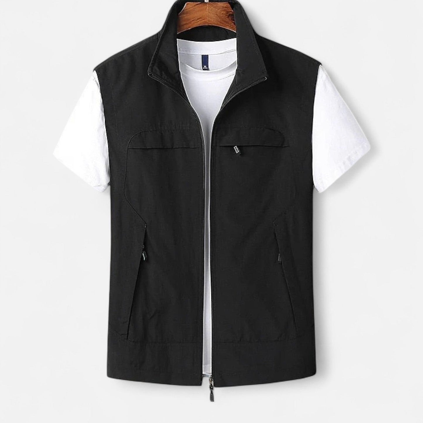 Auvier | Lightweight Short-Sleeve Vest for Men – Quick-Drying, Functional & Elegant Style